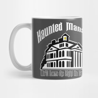Haunted Mansion-We'll leave the light on Mug